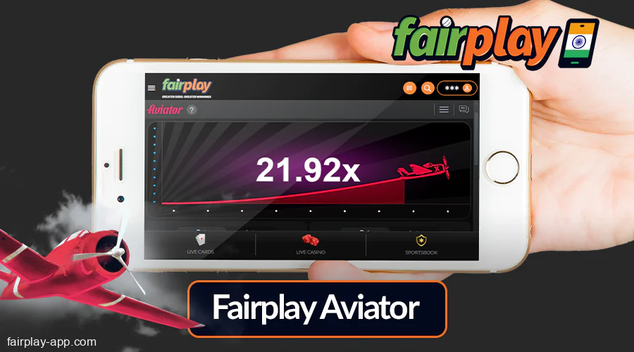 Play Aviator at Fairplay India app