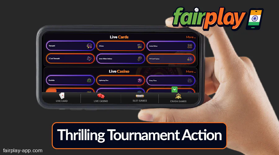 Gaming tournaments for Fairplay India bettors