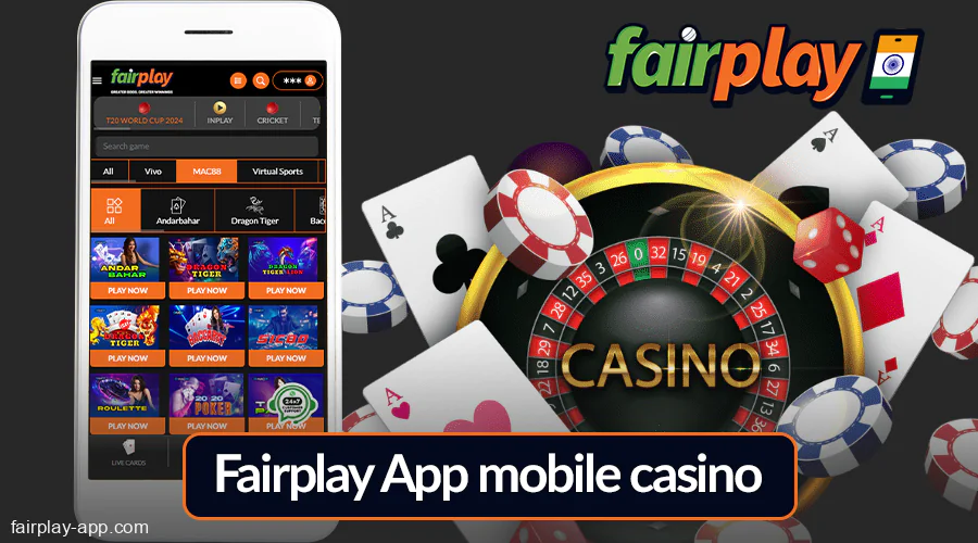 Online Casino at Fairplay India app