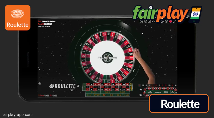 Play Roulette at Fairplay IN