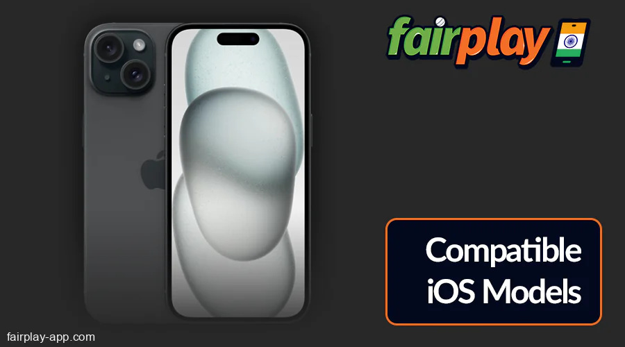 Supported iOS devices for Fairplay India app