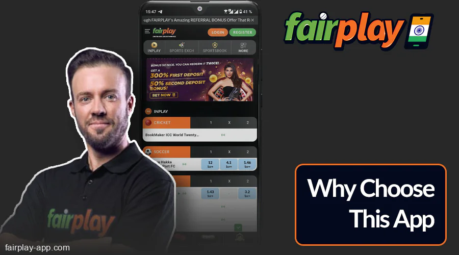 Benefits of Fairplay India app