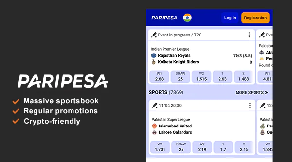 Paripesa - Alternative Casino